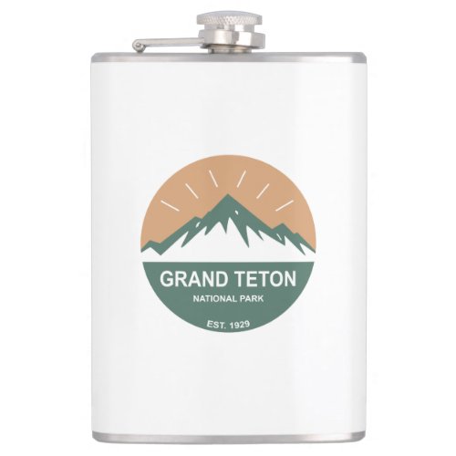 Grand Teton National Park Flask