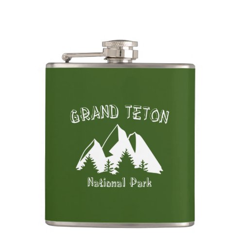Grand Teton National Park Flask