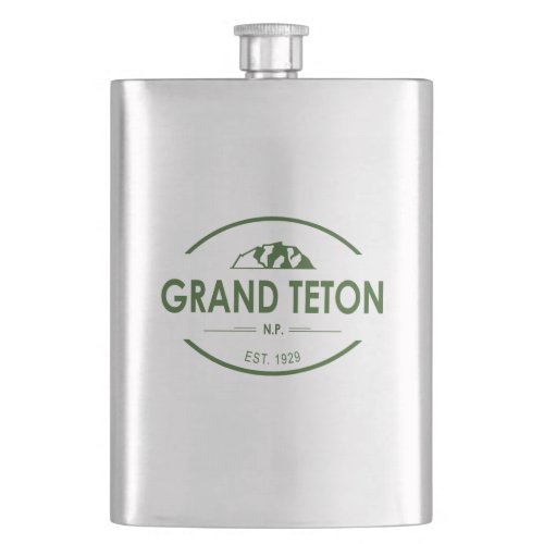 Grand Teton National Park Flask