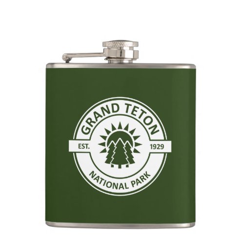 Grand Teton National Park Flask