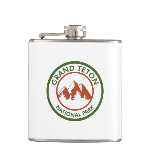 Grand Teton National Park Flask