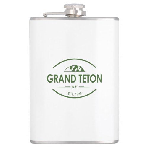 Grand Teton National Park Flask
