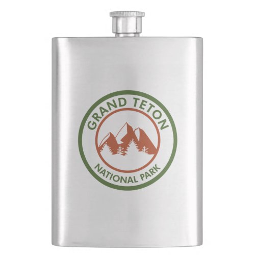 Grand Teton National Park Flask