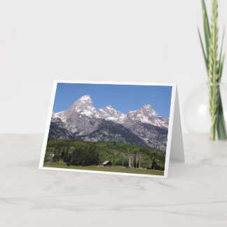 Grand Teton National Park Greeting Card