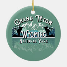 GRAND TETON NATIONAL PARK HOLIDAY KEEPSAKE