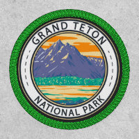 Grand Teton National Park In Spring Badge