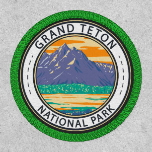 Grand Teton National Park In Spring Badge