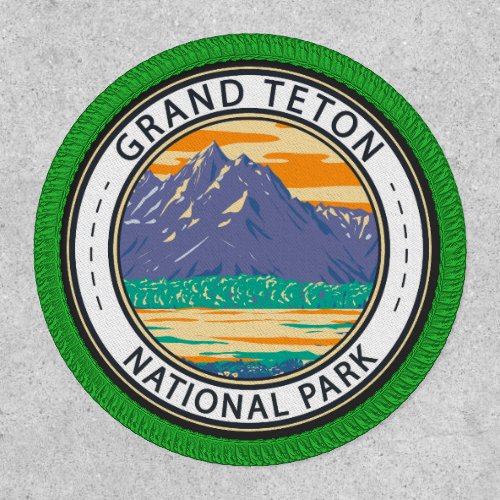 Grand Teton National Park In Spring Badge