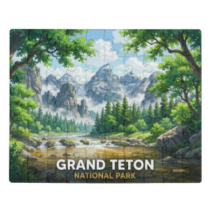 Grand Teton National Park Jigsaw Puzzle
