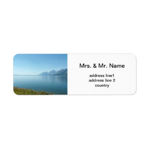Grand Teton National Park Label