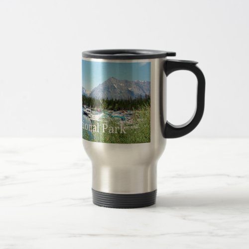 Grand Teton National Park landscape photography Travel Mug