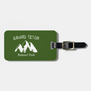 Grand Teton National Park Luggage Tag