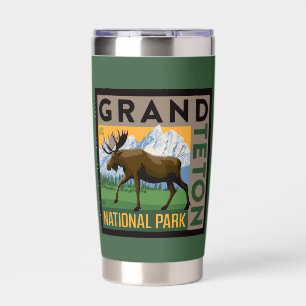 Grand Teton National Park Moose Insulated Tumbler