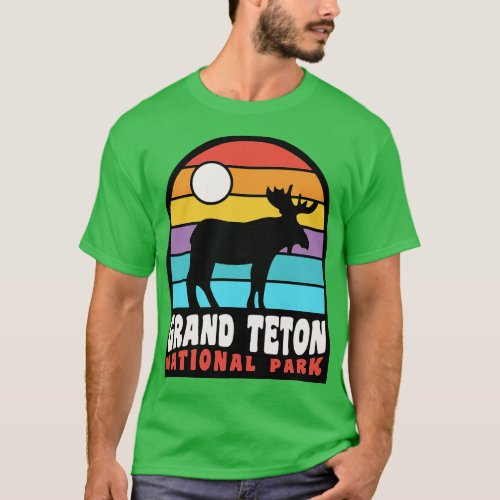 Grand Teton National Park Moose Jackson Hole T_Shirt