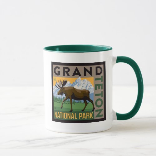 Grand Teton National Park Moose Mug