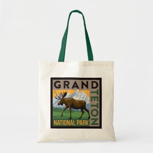 Grand Teton National Park Moose Tote Bag