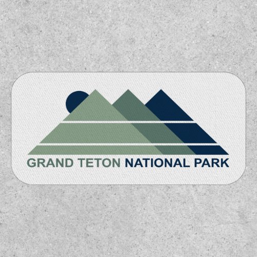 Grand Teton National Park Mountain Sun Patch
