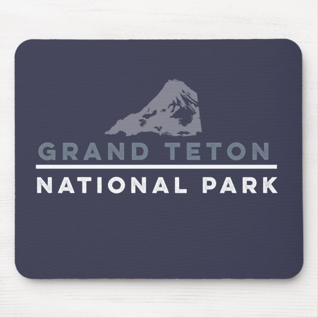 Grand Teton National Park Mouse Pad (Front)