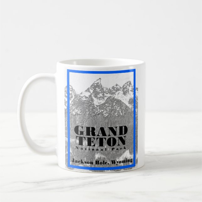 Grand Teton National Park Mug (Left)