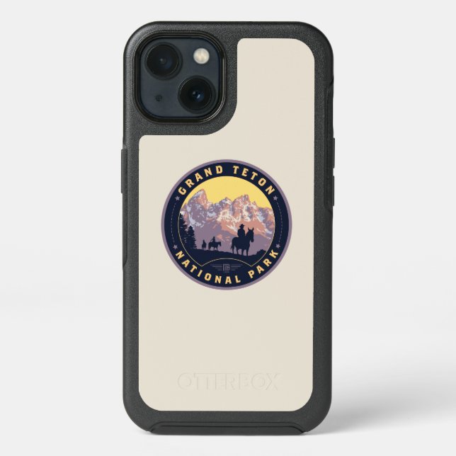 Grand Teton National Park Otterbox iPhone Case (Back)