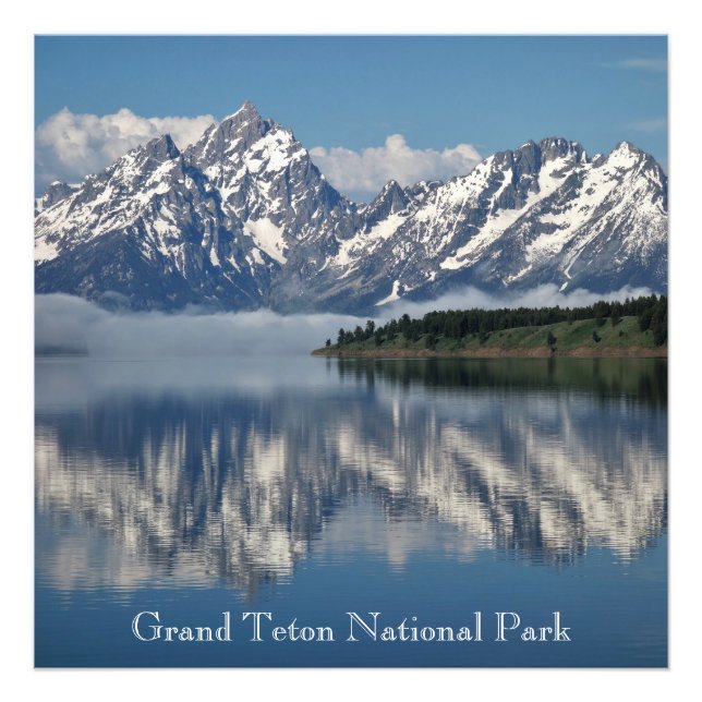Grand Teton National Park Photo Print (Front)