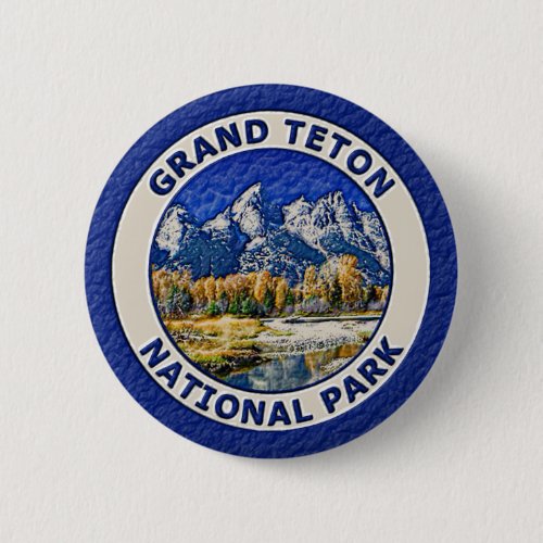 Grand Teton National Park Pinback Button