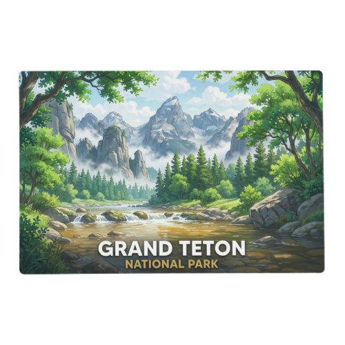 Grand Teton National Park Placemat
