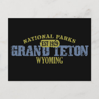 Grand Teton National Park Postcard