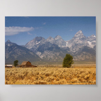 Grand Teton National Park Poster