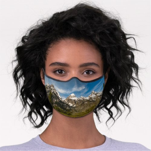 Grand Teton National Park Premium Face Mask