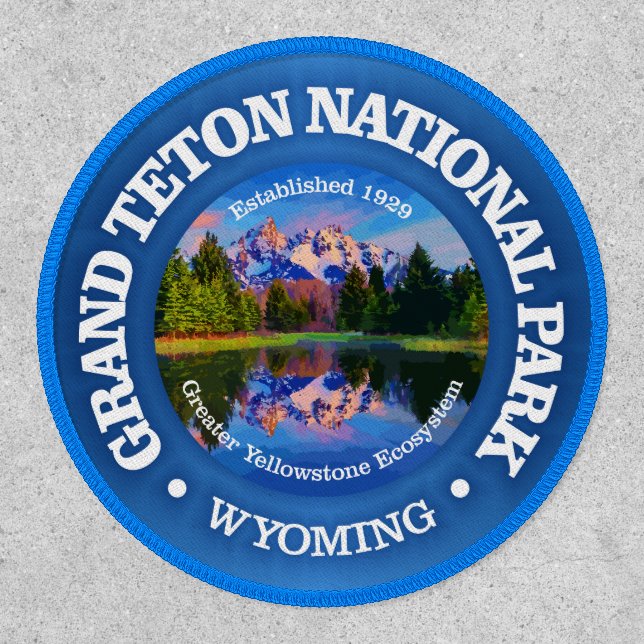 Grand Teton National Park (rd)2 Patch (Front)