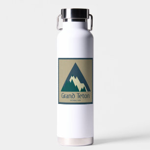 Grand Teton National Park Rustic Water Bottle