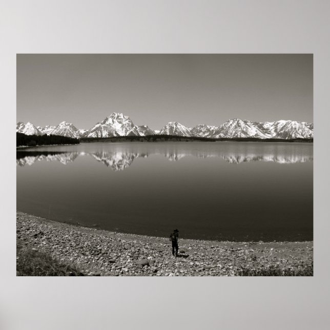 Grand Teton National Park Scenic View Poster (Front)