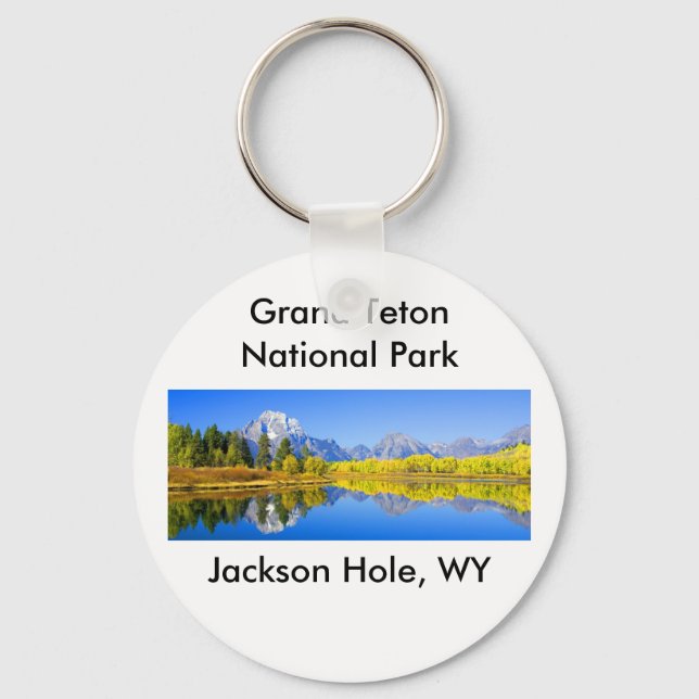 Grand Teton National Park Series 1 Keychain (Front)