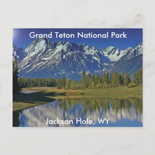 Grand Teton National Park Series 4 Postcard