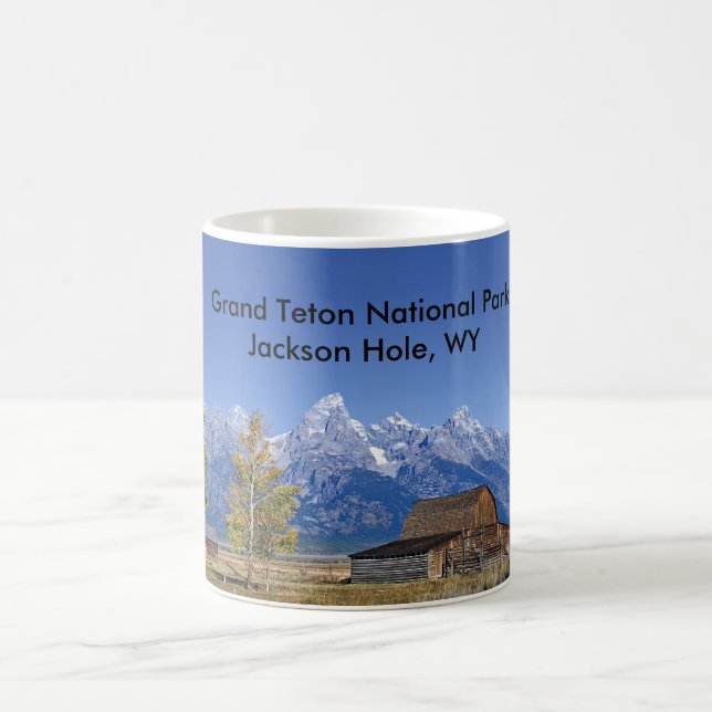 Grand Teton National Park Series 5 Coffee Mug (Center)