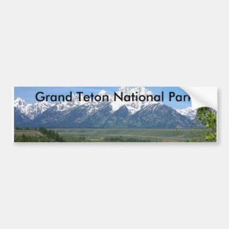 Grand Teton National Park Series 8 Bumper Sticker