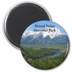 Grand Teton National Park Series 8 Magnet