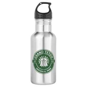 Grand Teton National Park Stainless Steel Water Bottle