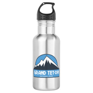Grand Teton National Park Stainless Steel Water Bottle