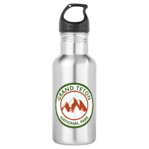 Grand Teton National Park Stainless Steel Water Bottle