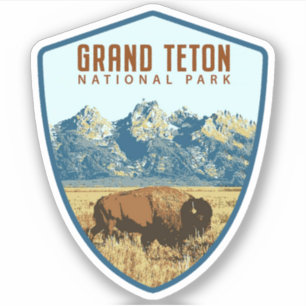 Grand Teton National Park Sticker