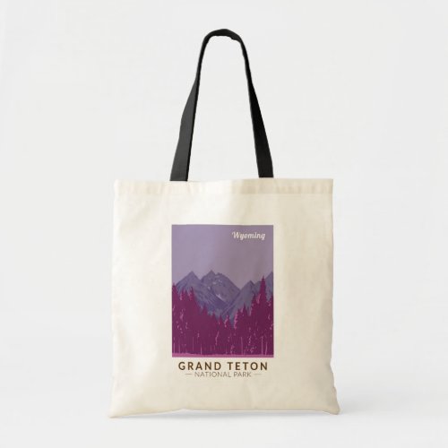 Grand Teton National Park Teton Range Travel Art Tote Bag