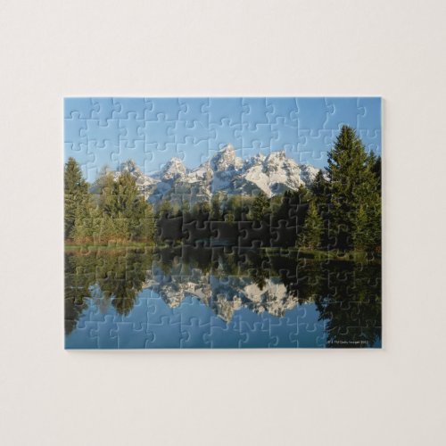 Grand Teton National Park Teton Range Wyoming Jigsaw Puzzle