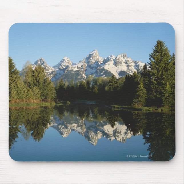 Grand Teton National Park, Teton Range, Wyoming, Mouse Pad (Front)