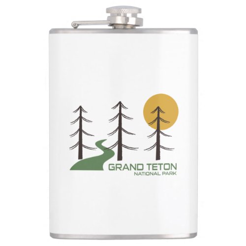 Grand Teton National Park Trail Flask