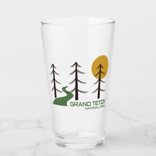 Grand Teton National Park Trail Glass