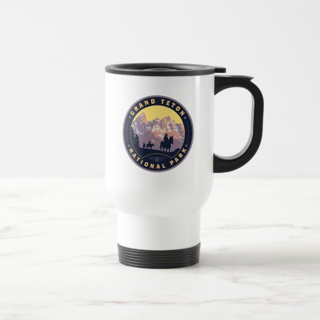 Grand Teton National Park Travel Mug (Right)