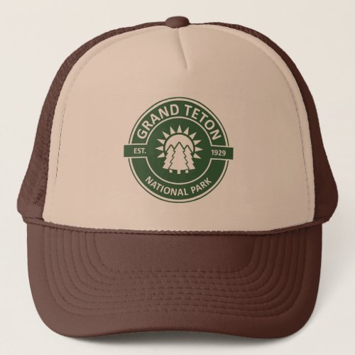 Grand Teton National Park Trucker Hat