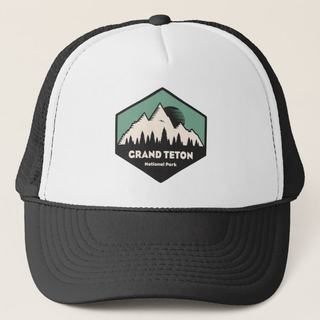 Grand Teton National Park Trucker Hat (Front)